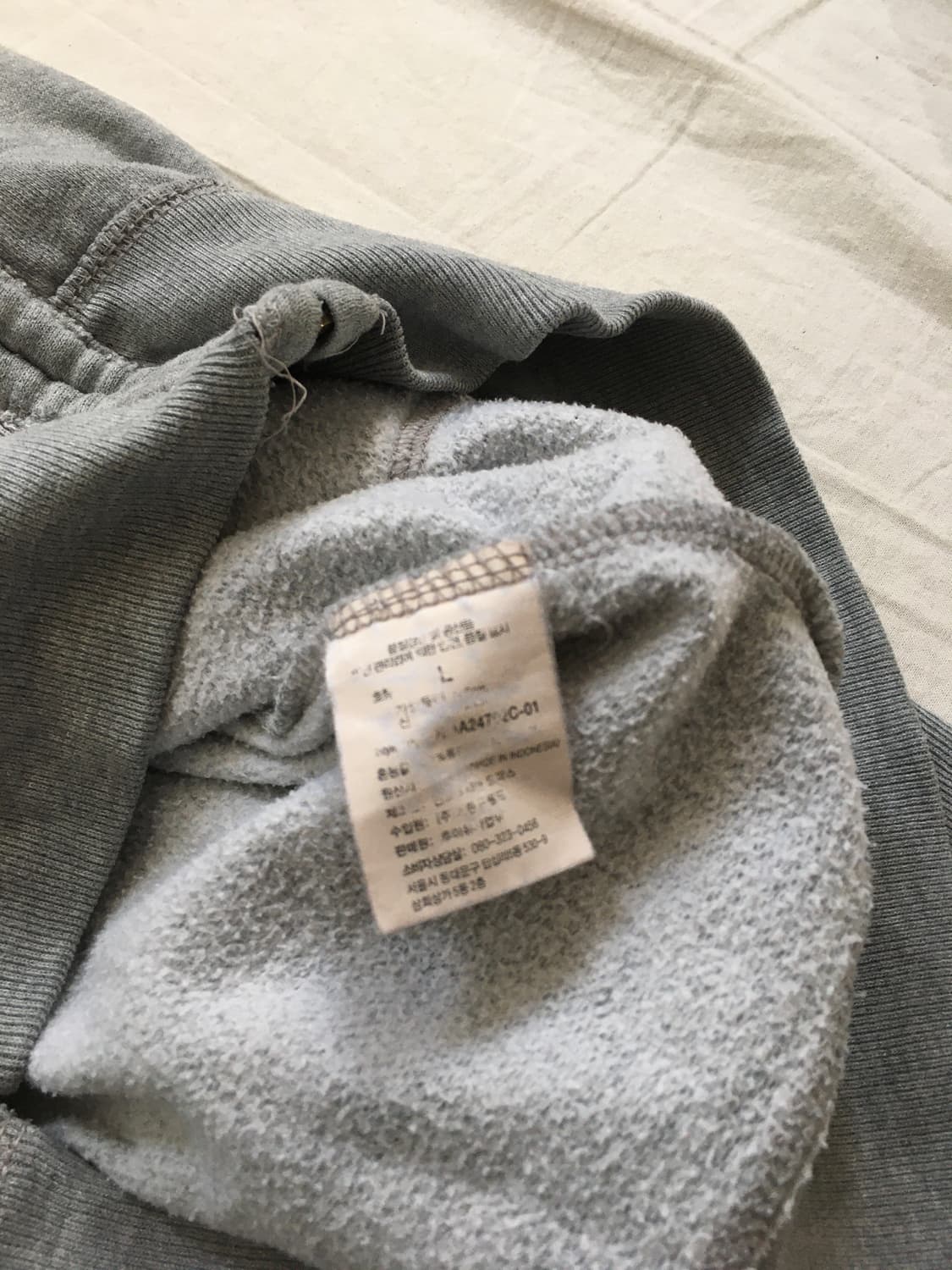 후아유 스펠 후드집업 상품이미지5