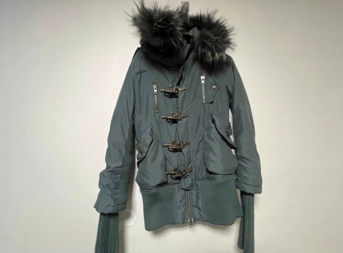 SLY 보노 넥 버클 롱 자켓 상품이미지1