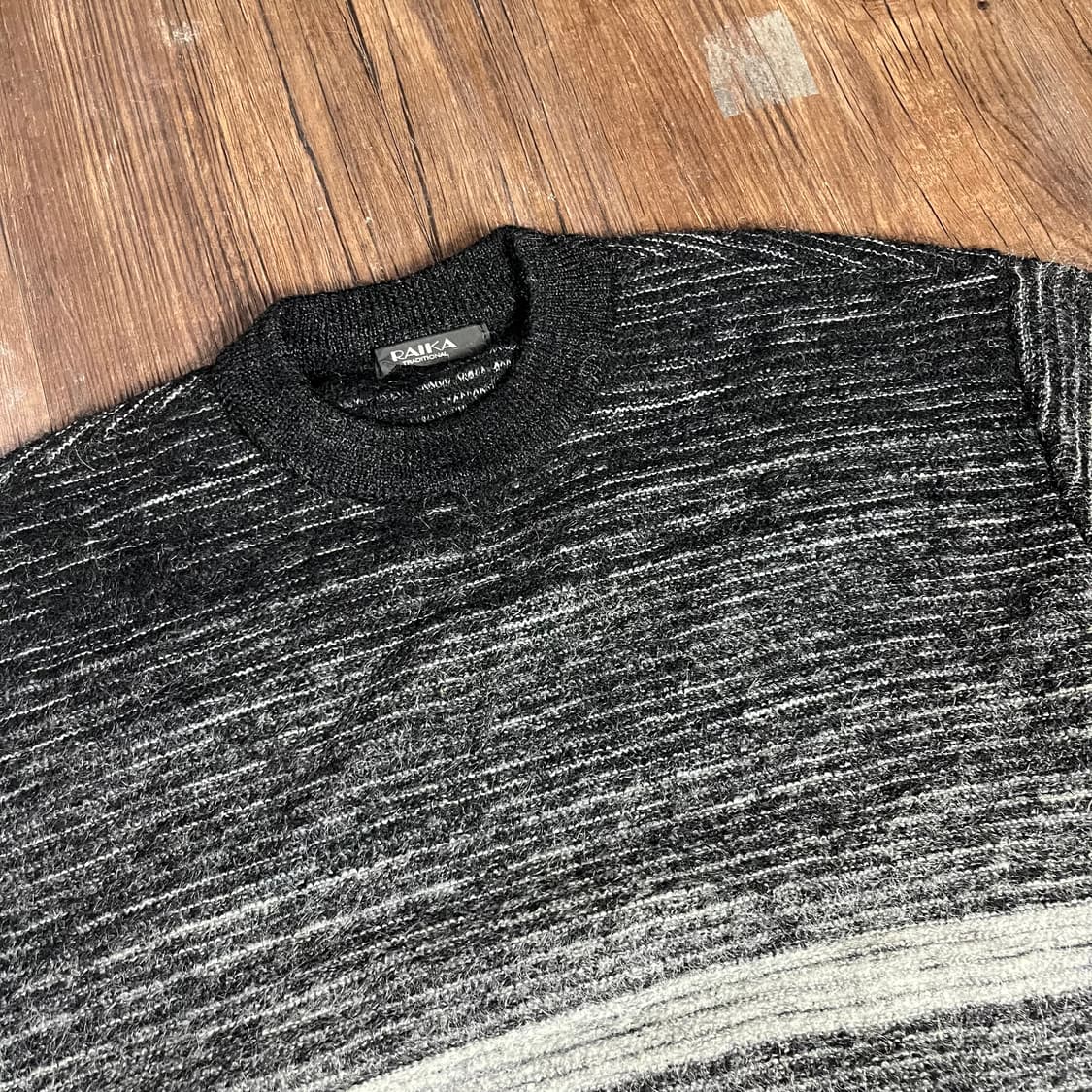 [JPN] 빈티지 모헤어 스트라이프 니트 상품이미지2