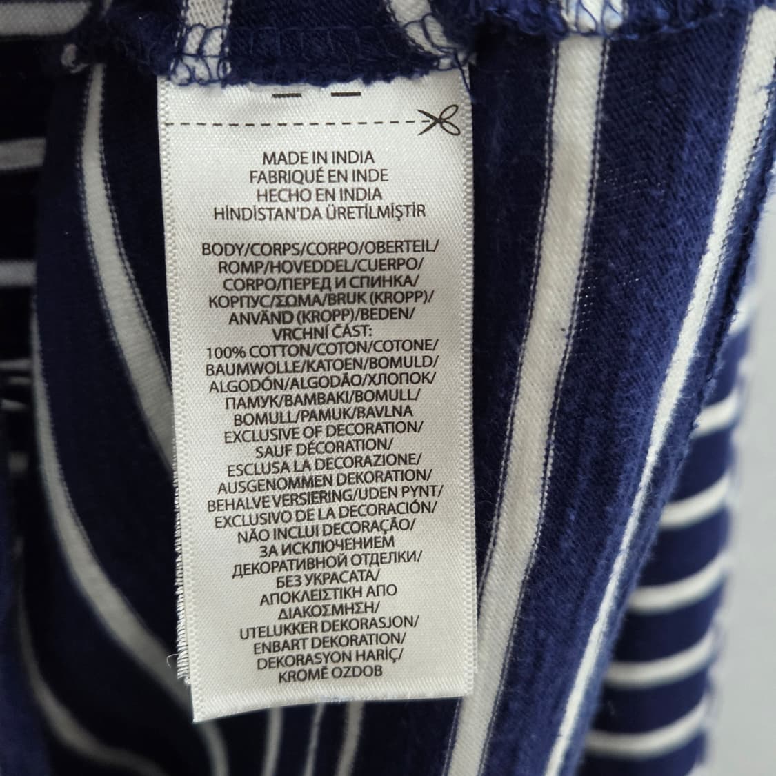 폴로랄프로렌 보이즈 원포켓 스트라이프 롱슬리브 XL/18/20 상품이미지4