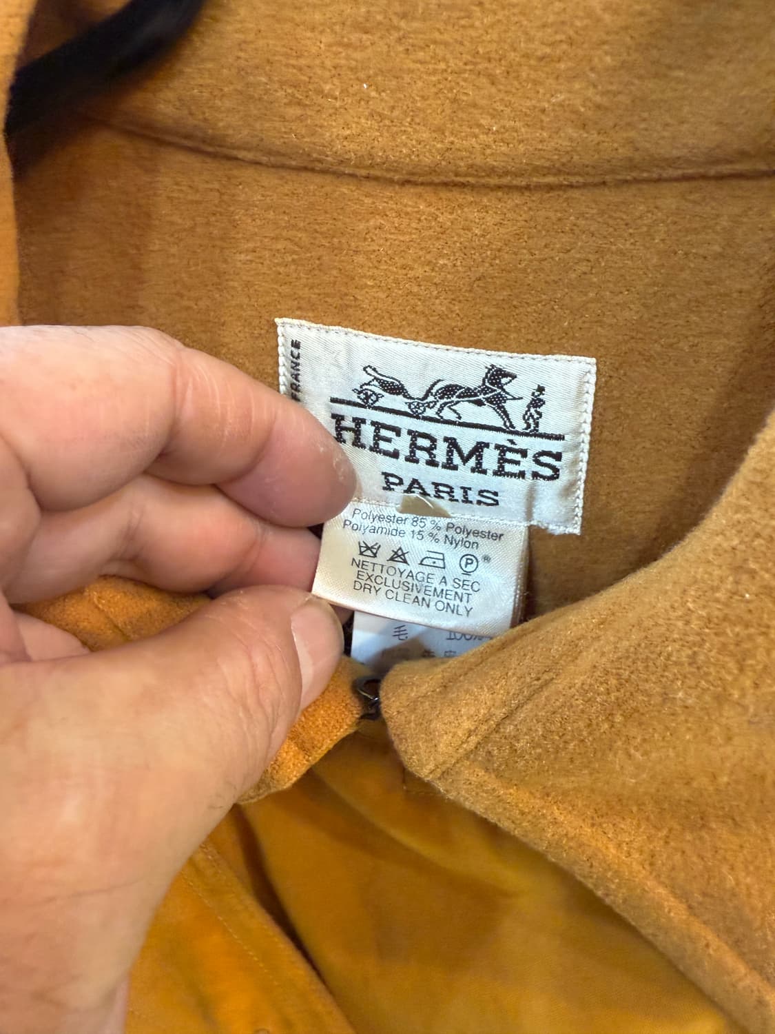 66 정품 에르메스 캐시 트랜치코트 팝니다 상품이미지3