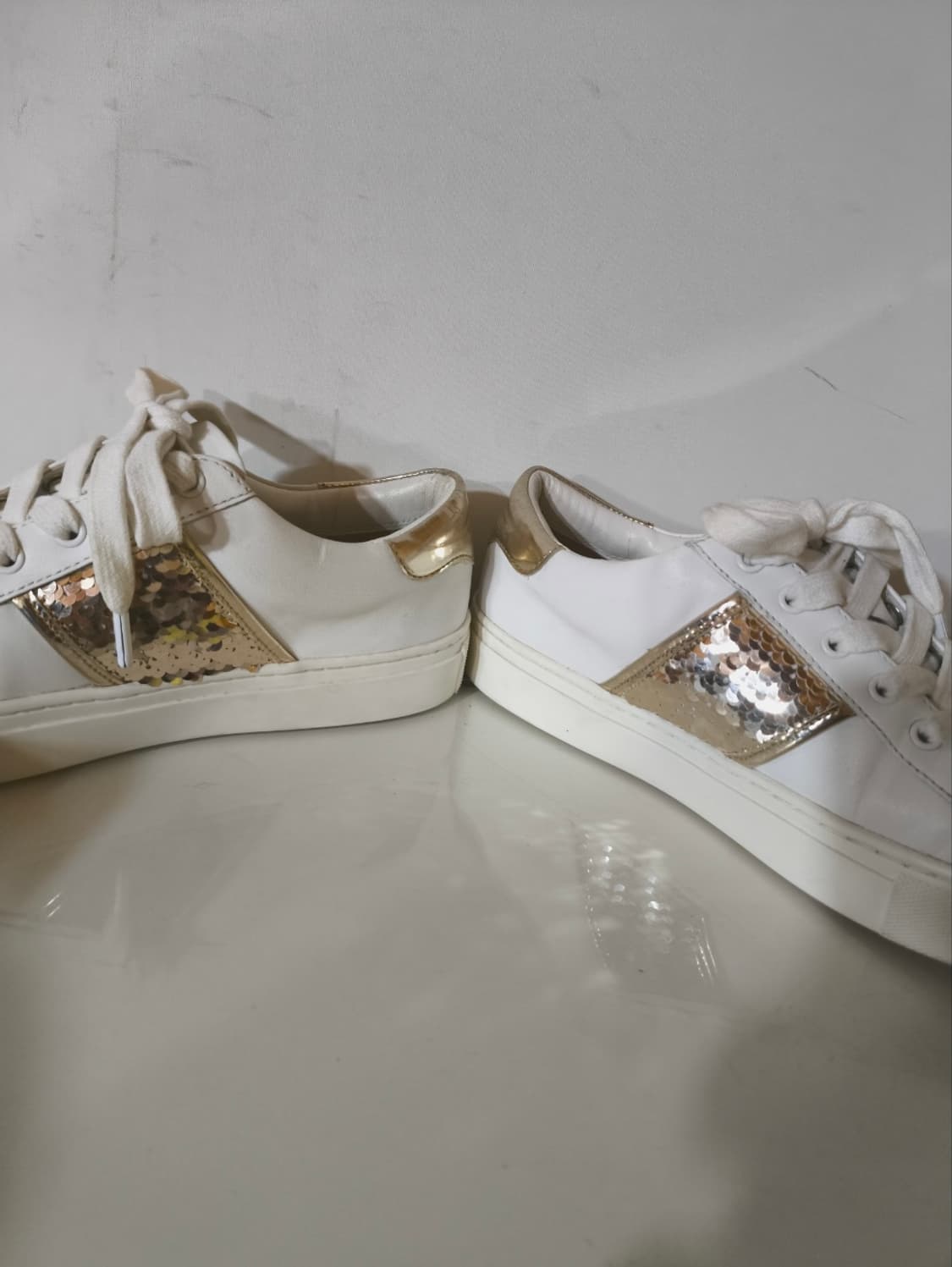 7.5 245mm 토리버치 스팽글 스니커즈 상품이미지7