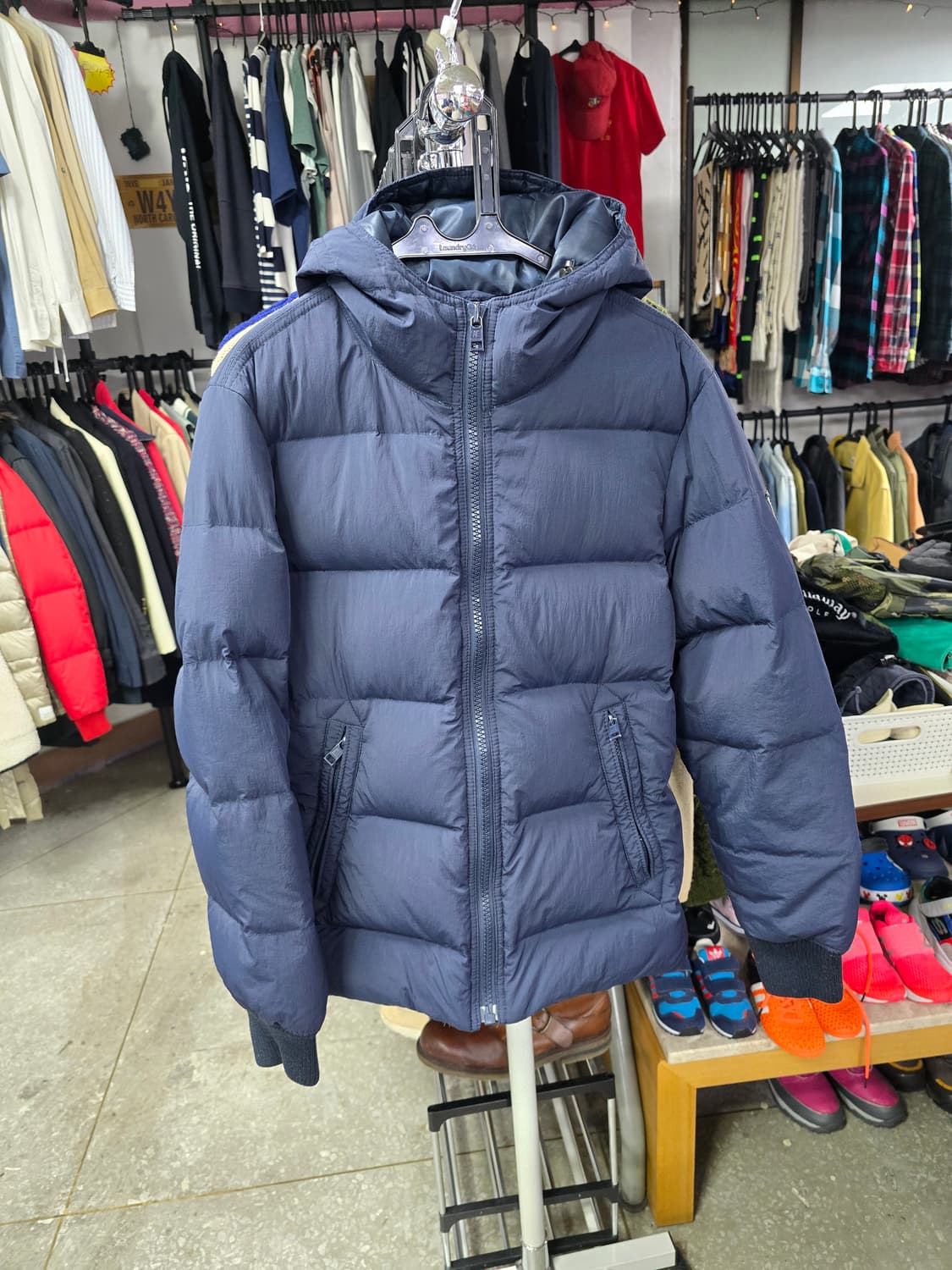 아메리칸이글 네이비 후드 패딩 (1338) 상품이미지1