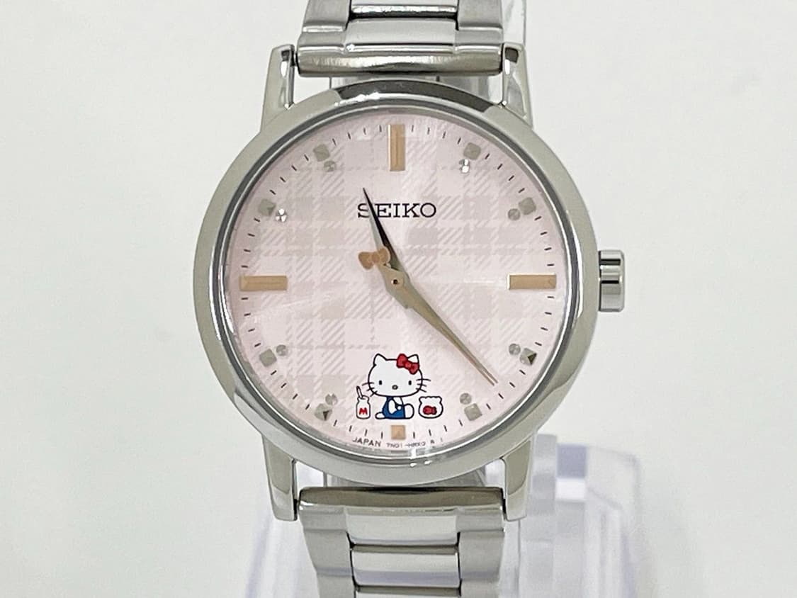세이코 X 헬로키티 50주년 기념 콜라보 한정판 시계 상품이미지4