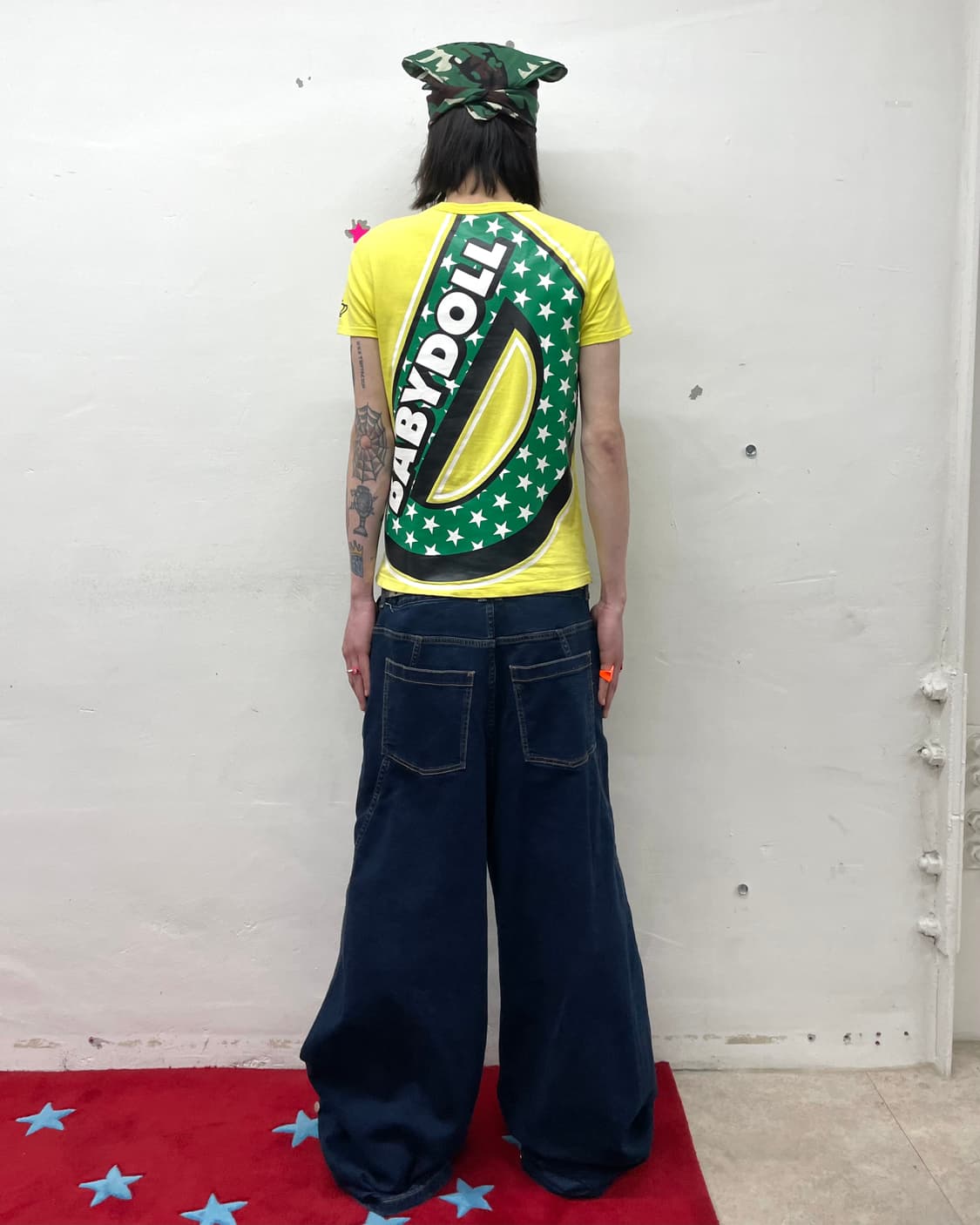 Retro Baby Doll B Star T-shirt  상품이미지4