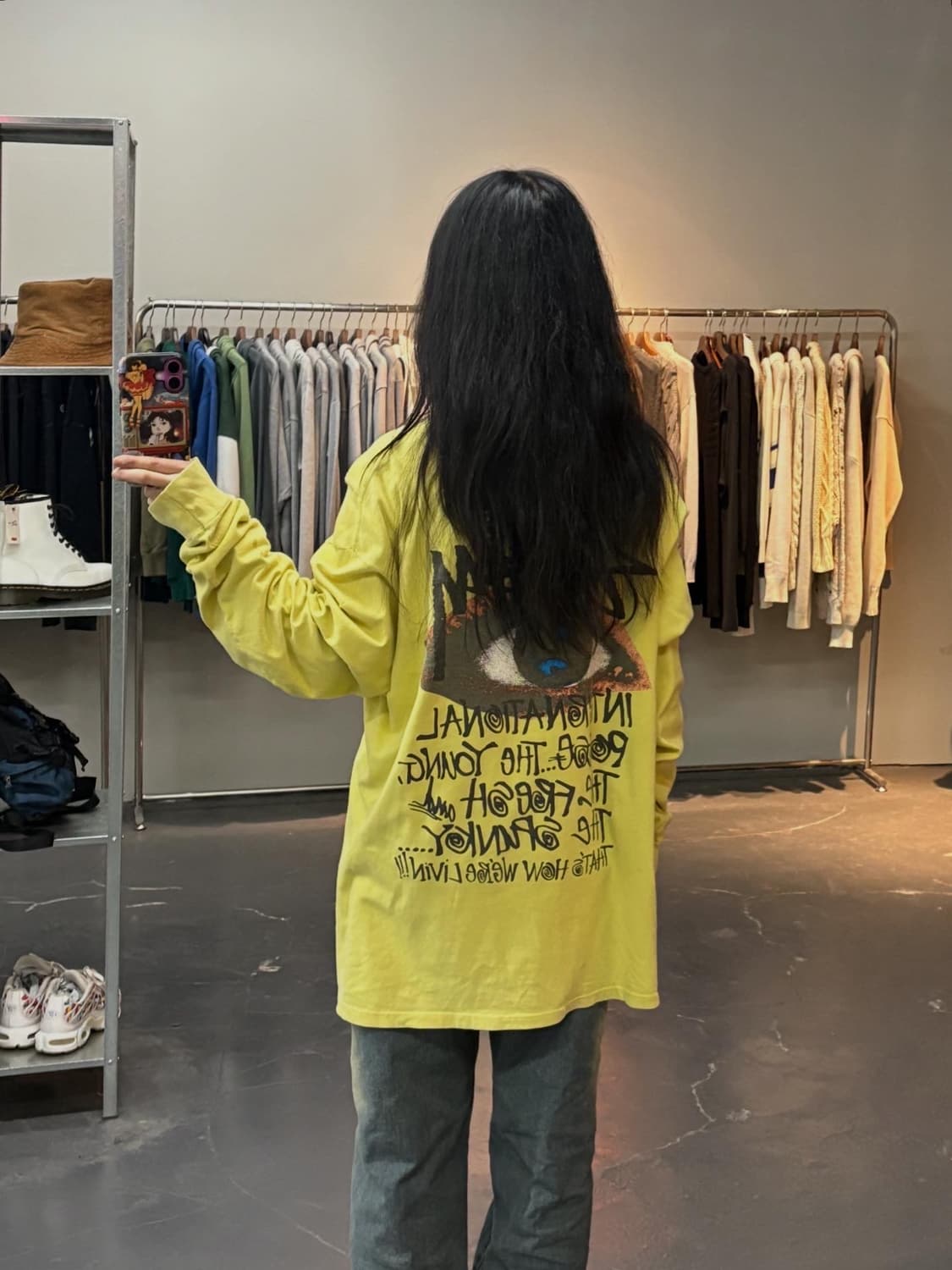 스투시 오큘라 롱 슬리브 A3063 상품이미지1