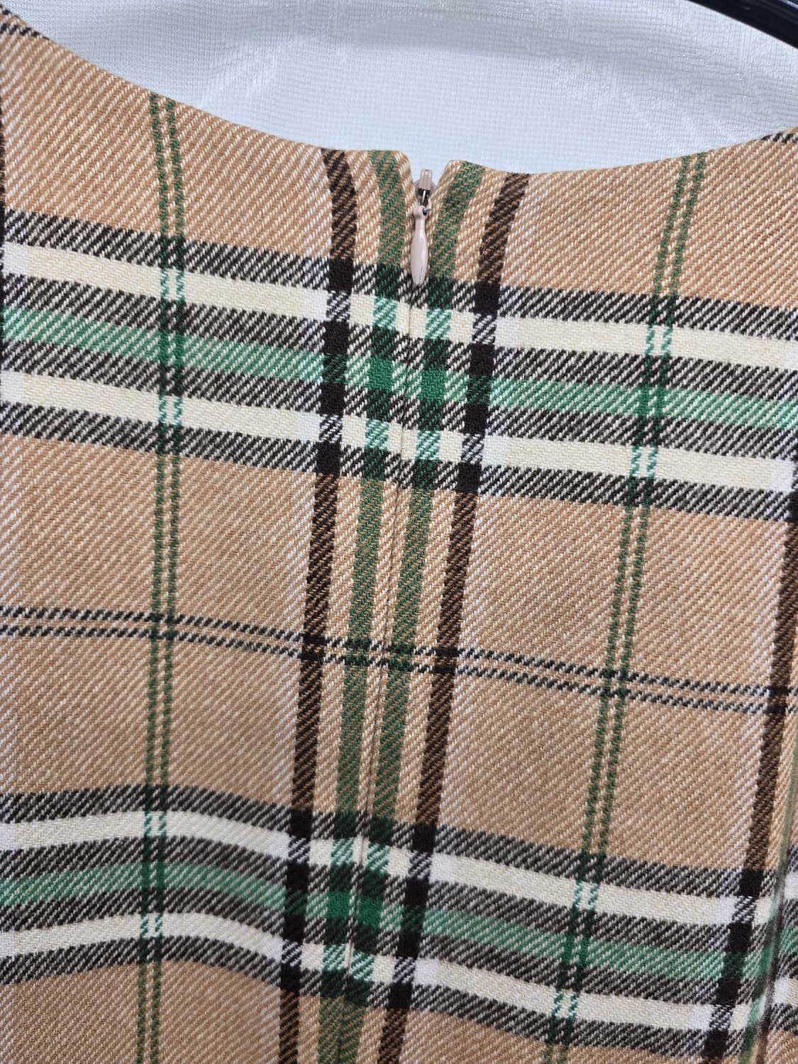 빈폴 체크 원피스 85-95-165 (55)  상품이미지5