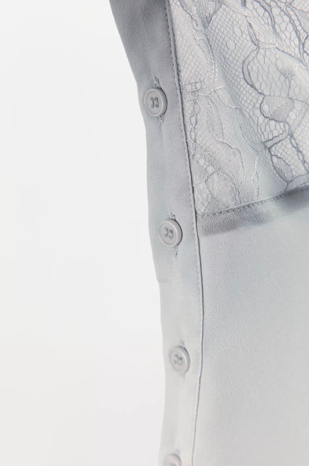 ZARA 자라 레이스 탑, 자라 레이스 새틴 나시, 레이스 슬리브리스 상품이미지6