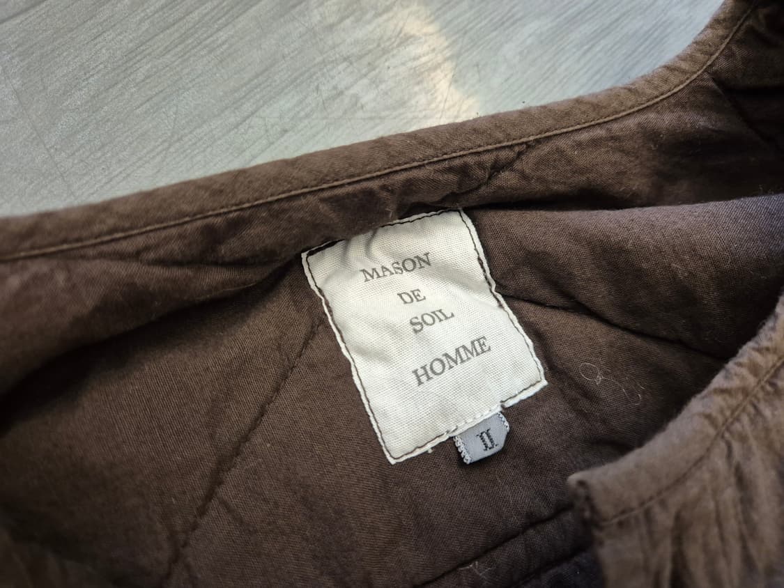 MASON DE SOIL HOMME 패디드 풀오버 상품이미지7