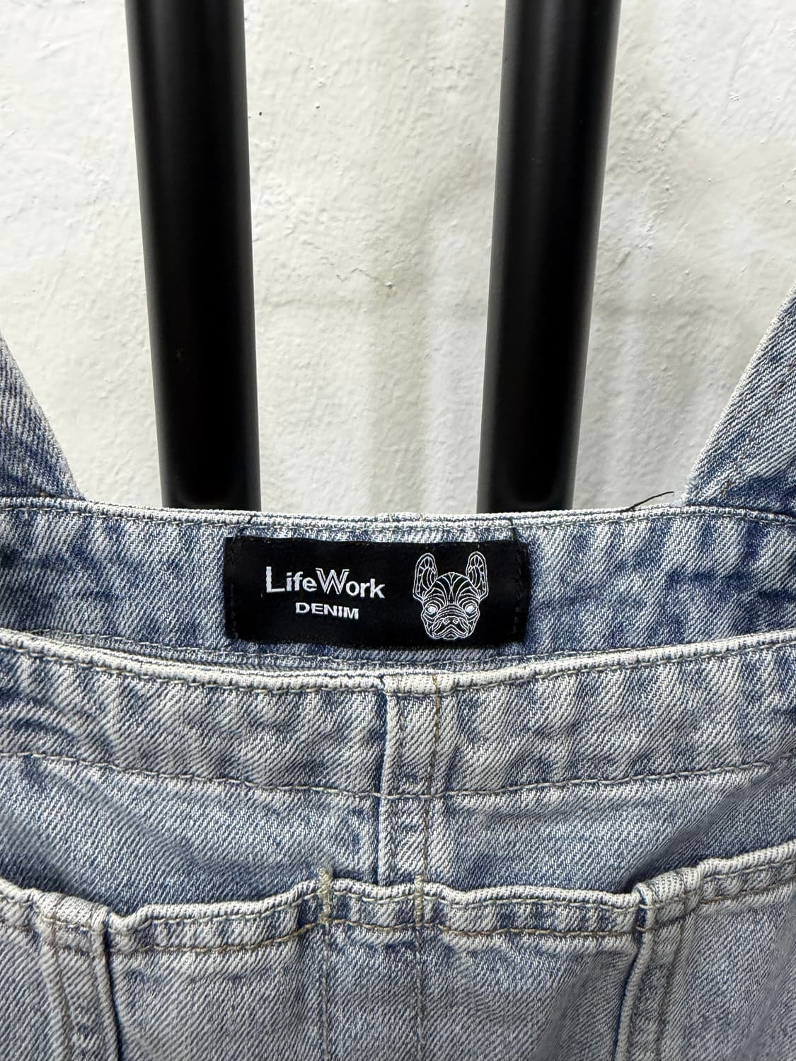정품) 라이프워크 여성 데님 멜빵바지 F 상품이미지7