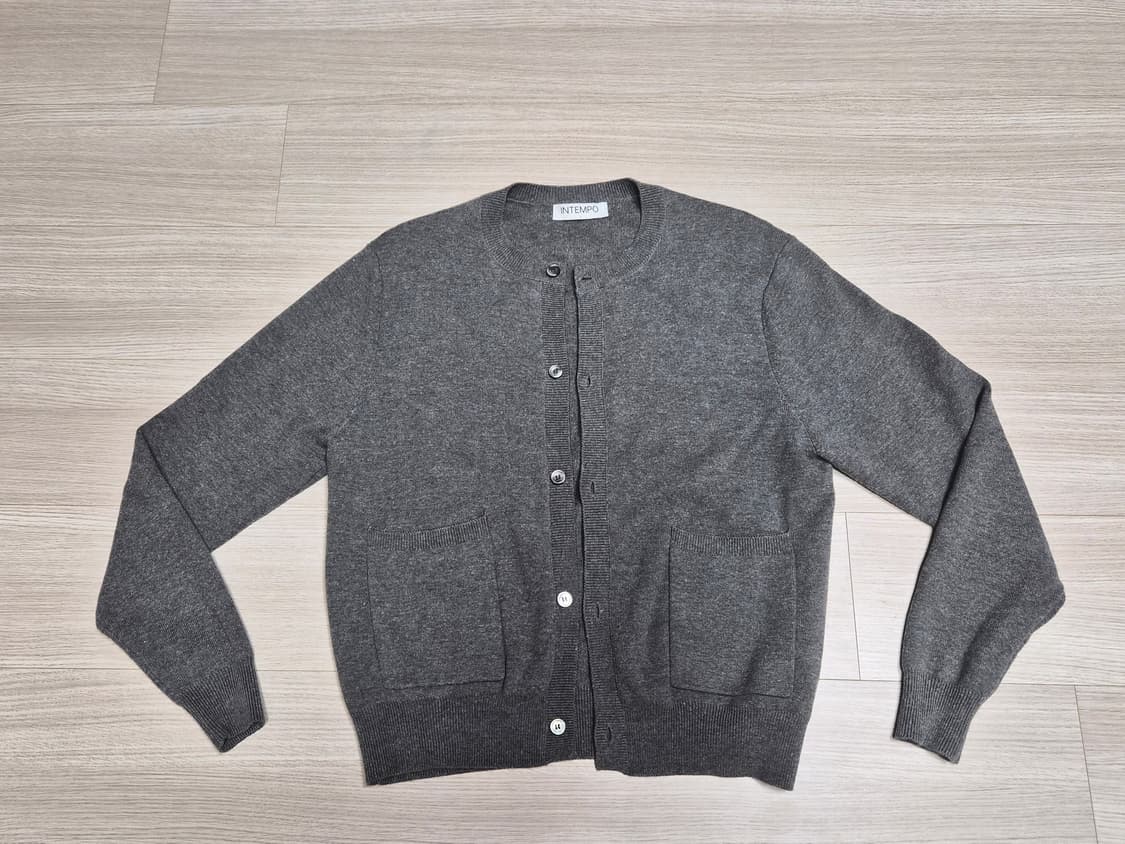 인템포무드 라운드 가디건 L 상품이미지2