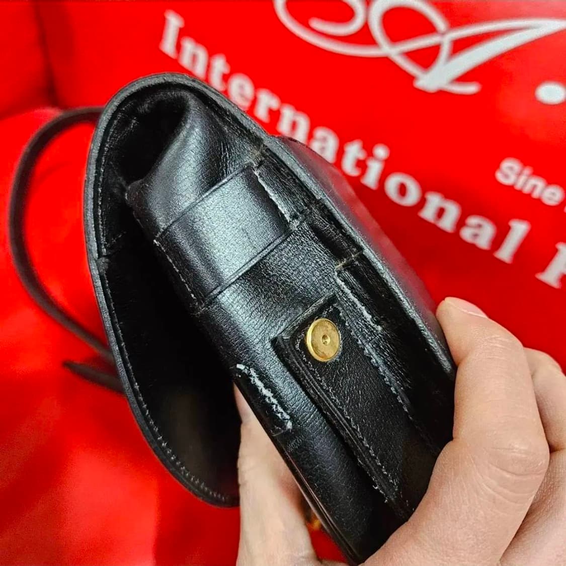 크리스찬 디올(Christian Dior) 빈티지 CD로고 반달 크로스백 상품이미지8