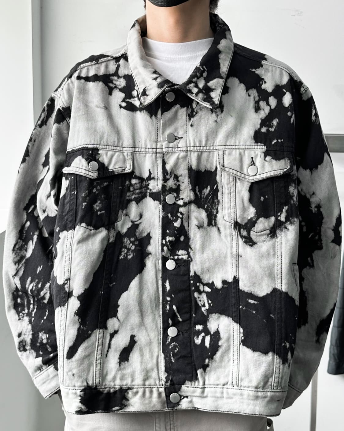 Falls-Creek U.S.A 블리치드데님 트러커자켓 상품이미지2