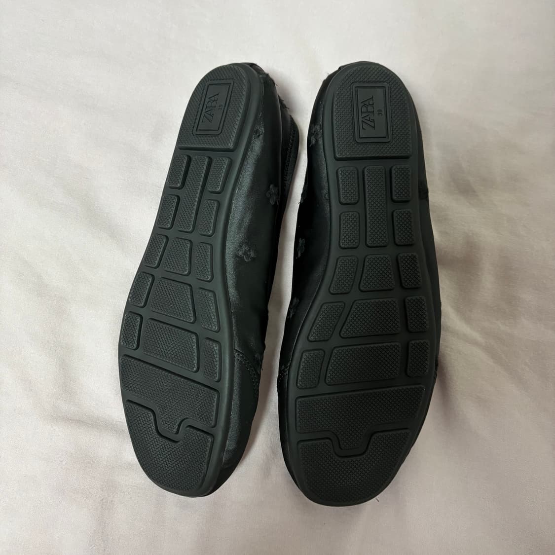 자라 새틴 발레리나 플랫 슈즈 39 (255) 새상품 상품이미지6