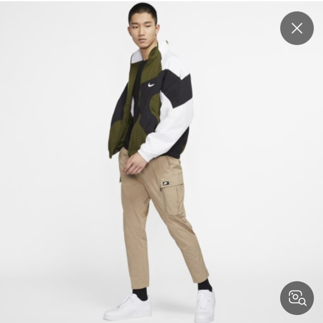 나이키 스트리트 카고 팬츠 베이지 M 상품이미지2