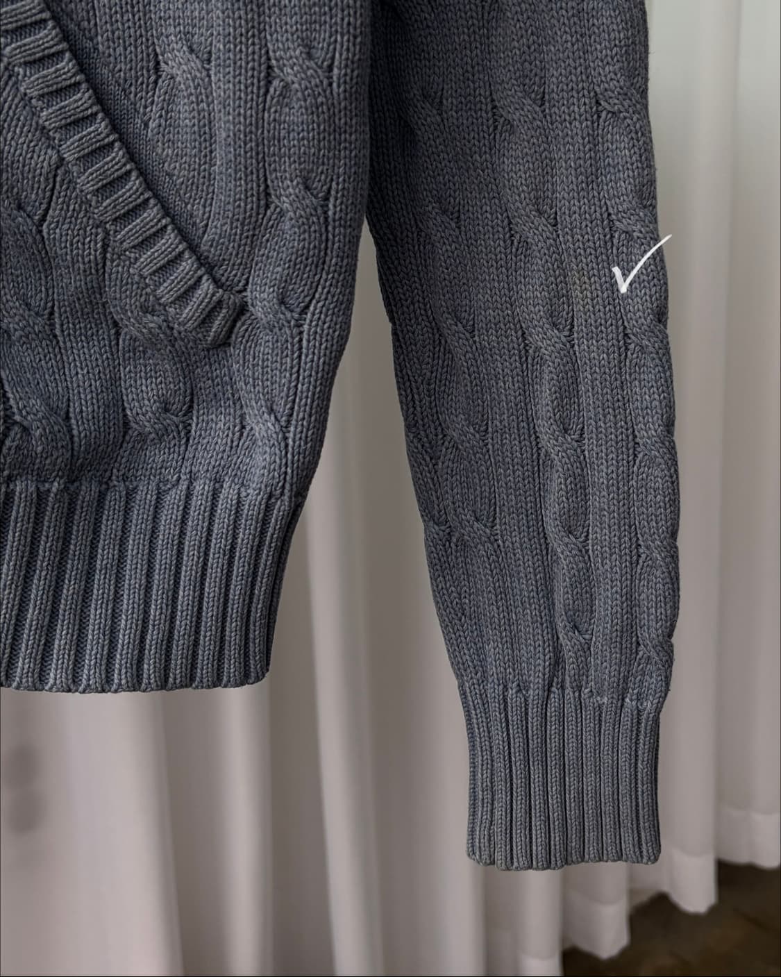 [S]폴로 랄프로렌 케이블 후드 니트 집업 상품이미지6