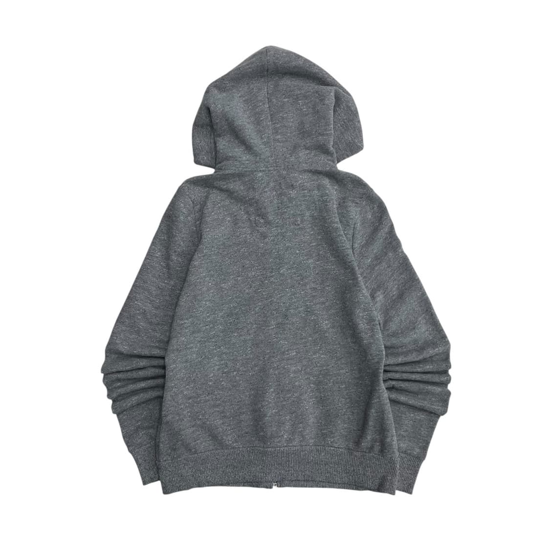 아베크롬비 버건디 센터로고 그레이 후드집업 S 상품이미지3