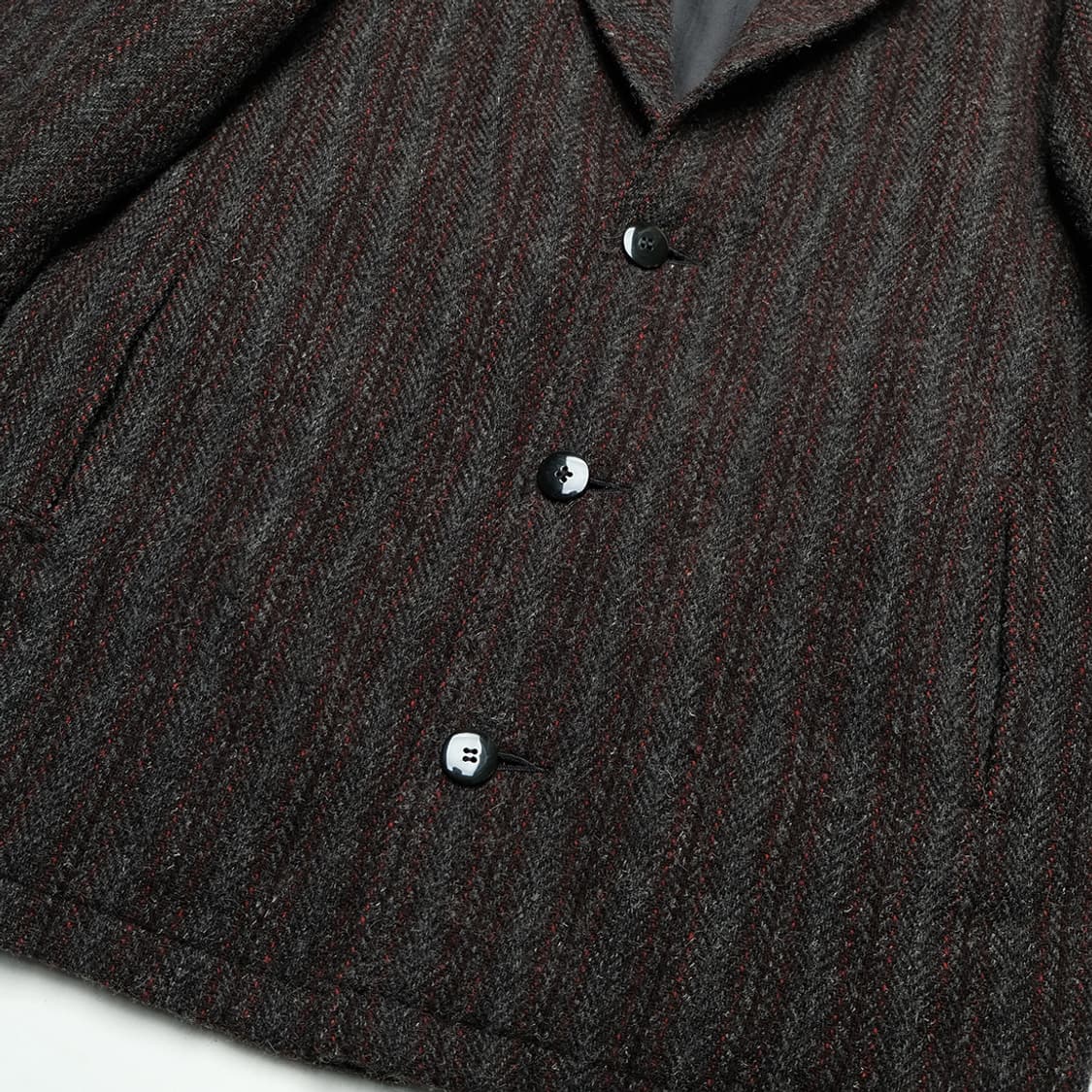 Shawl collar tweed jacket 상품이미지5