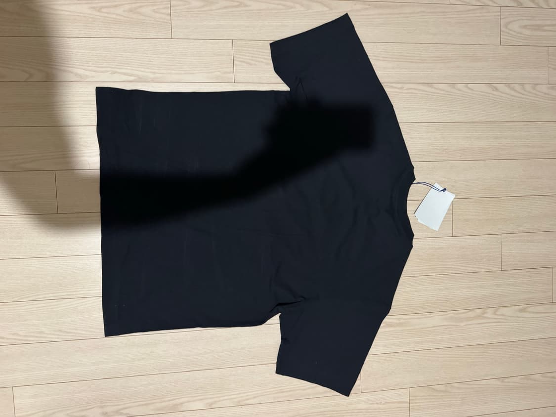 버버리 EKD 스티치코튼 티셔츠 블랙 L(100~105)새상품 상품이미지3