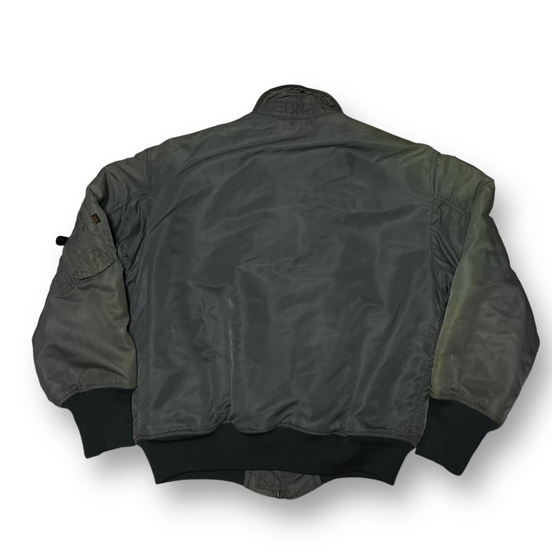 100 알파인더스트리 빈티지 가죽패치 ma-1  상품이미지2