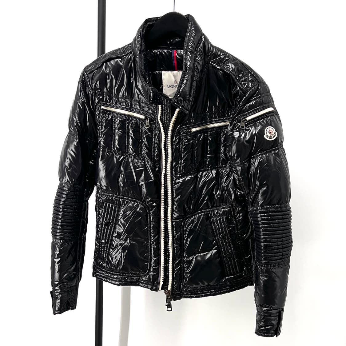 [1사이즈] 몽클레어 베리에트 패딩 집업 자켓 블랙 상품이미지1