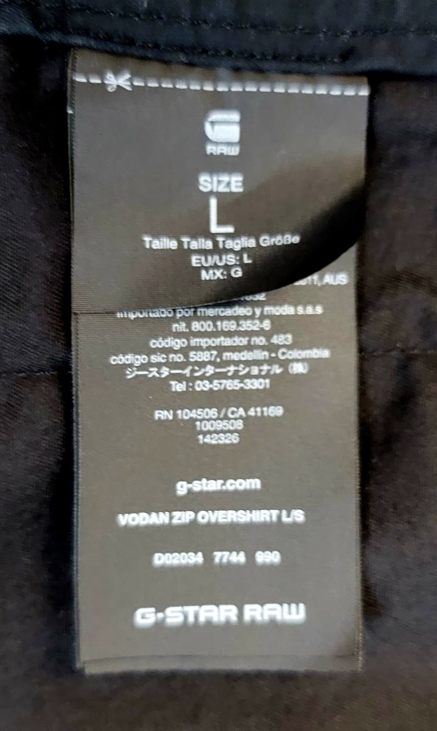 G-STAR RAW(지스타) 오버핏 밀리터리 집업 셔츠형자켓(셔켓) 판매 상품이미지8