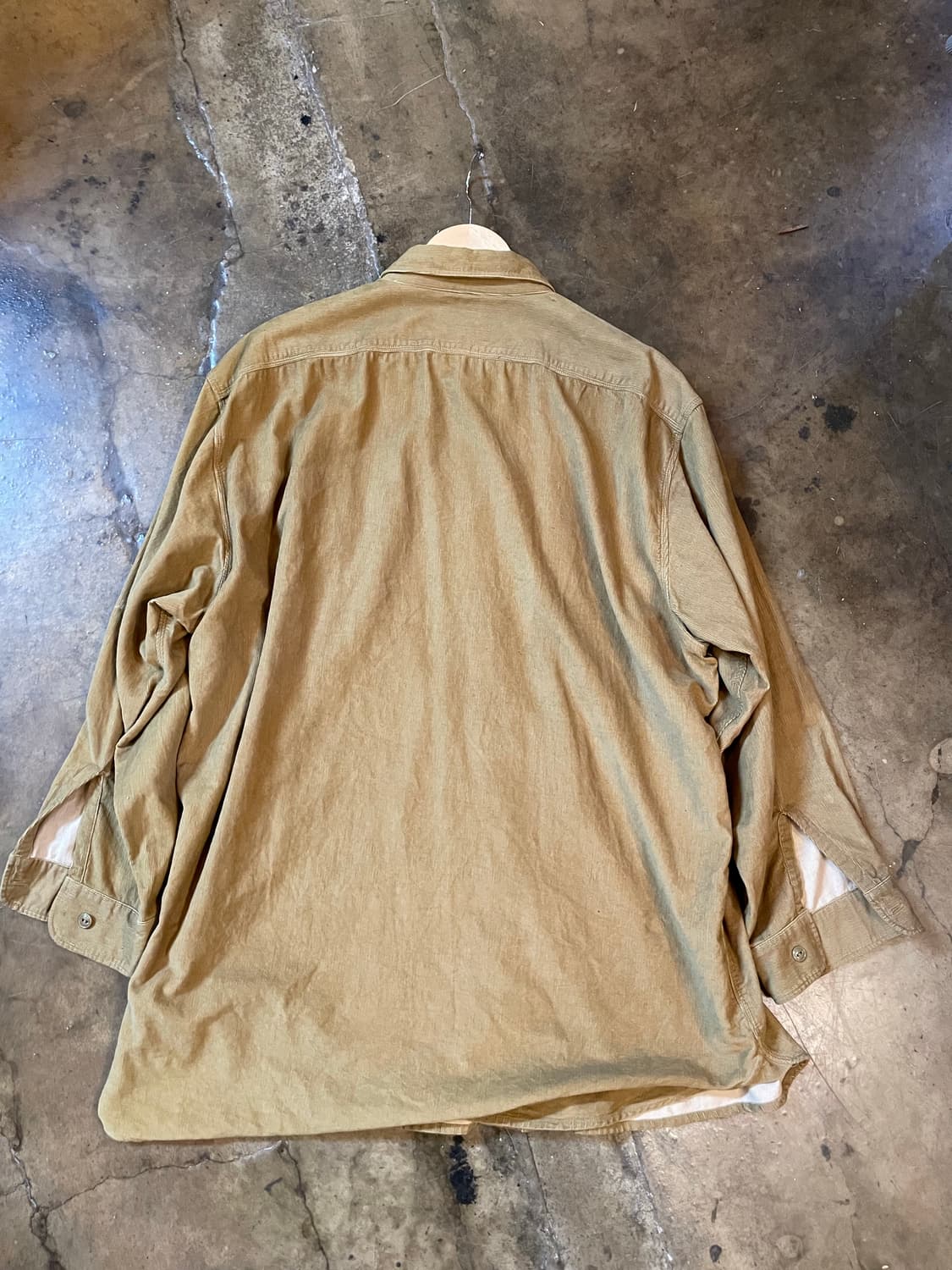 랄프로렌 코듀로이 포켓 셔츠 브라운 상품이미지7