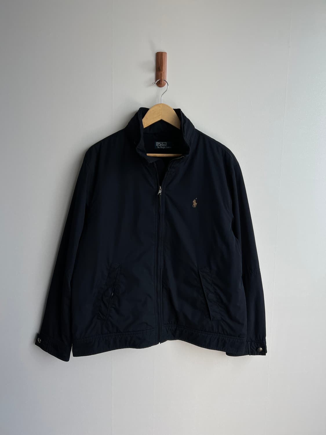 폴로 랄프로렌 기모 블루종 XL 상품이미지2