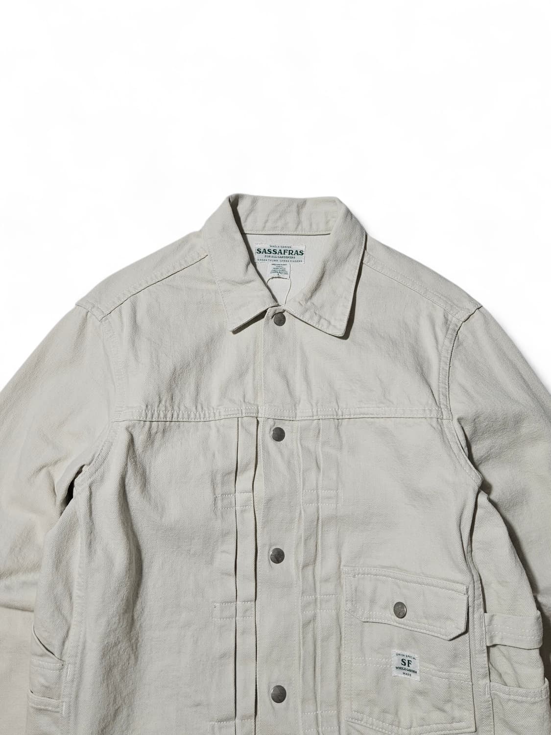 사사프라스 1세대 트러커 자켓 크림 L  상품이미지2