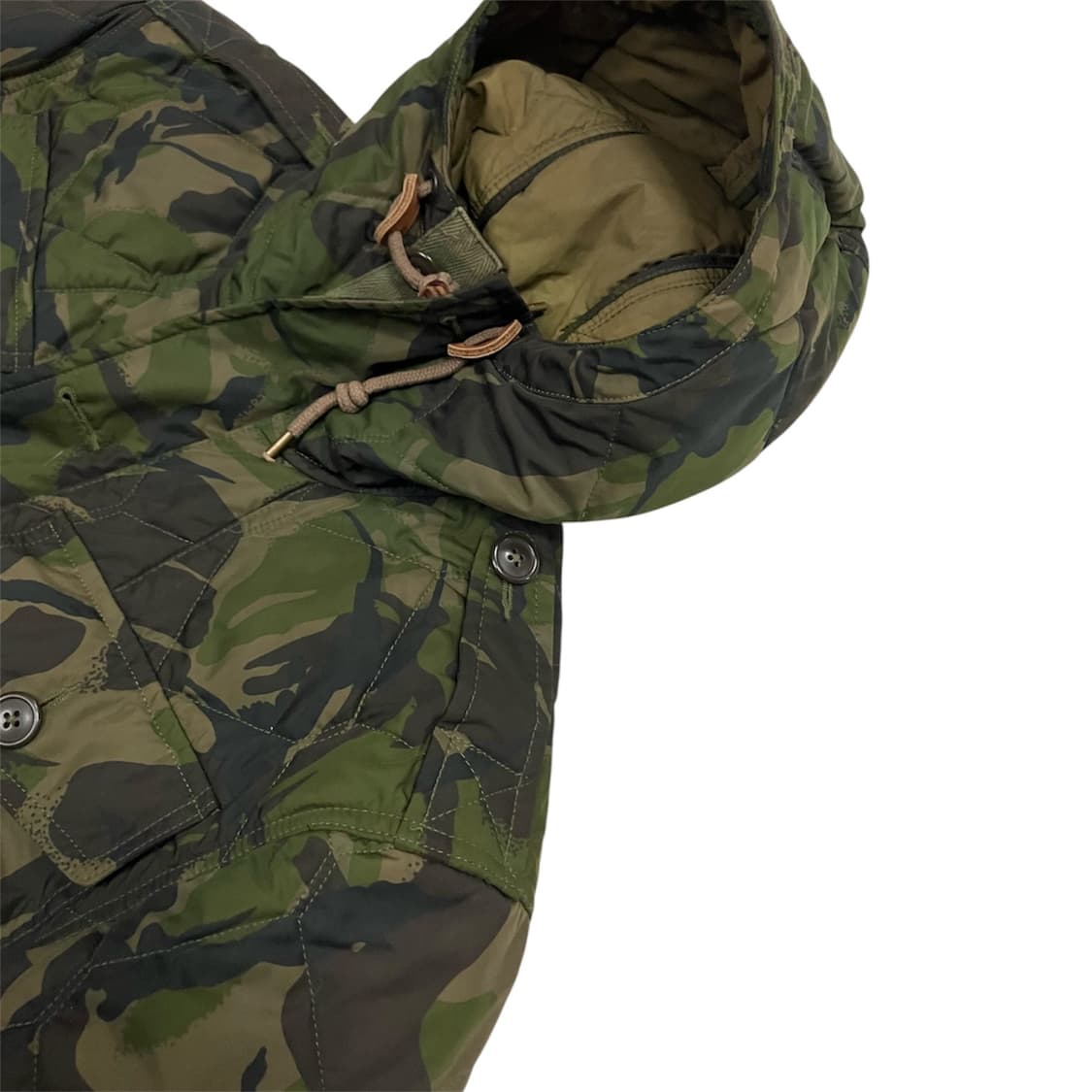 폴로 카모플라쥬 패딩 바람막이 S 상품이미지3