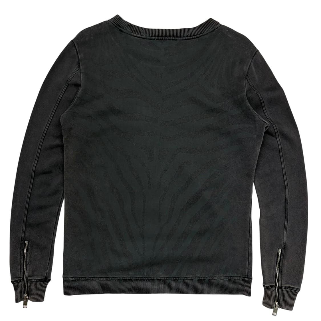 디젤 본 프린팅 차콜 스웻셔츠 XS 상품이미지4