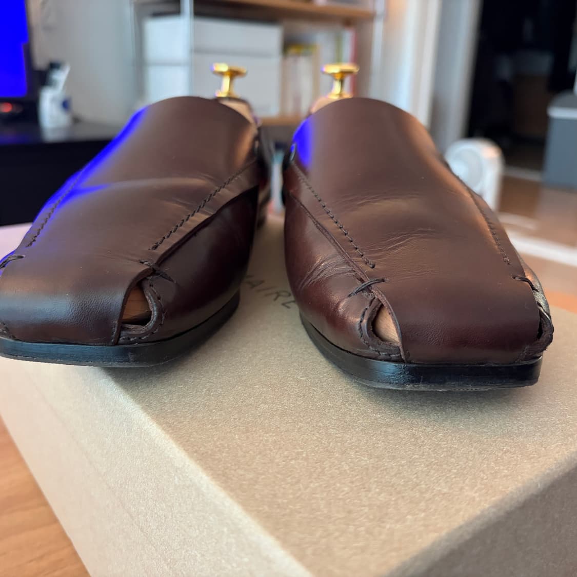 르메르 폴디드 뮬 / 다크브라운 40사이즈 상품이미지2