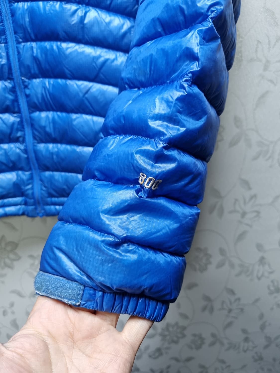 [남95~100] 노스페이스 써밋 블루 경량패딩800 상품이미지3