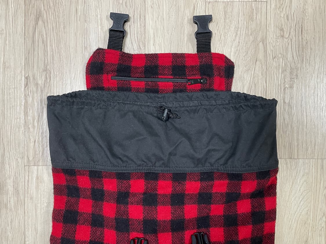 존슨울른밀즈 럼버잭체크 울 백팩(RRL&LVC&폴로) 상품이미지4