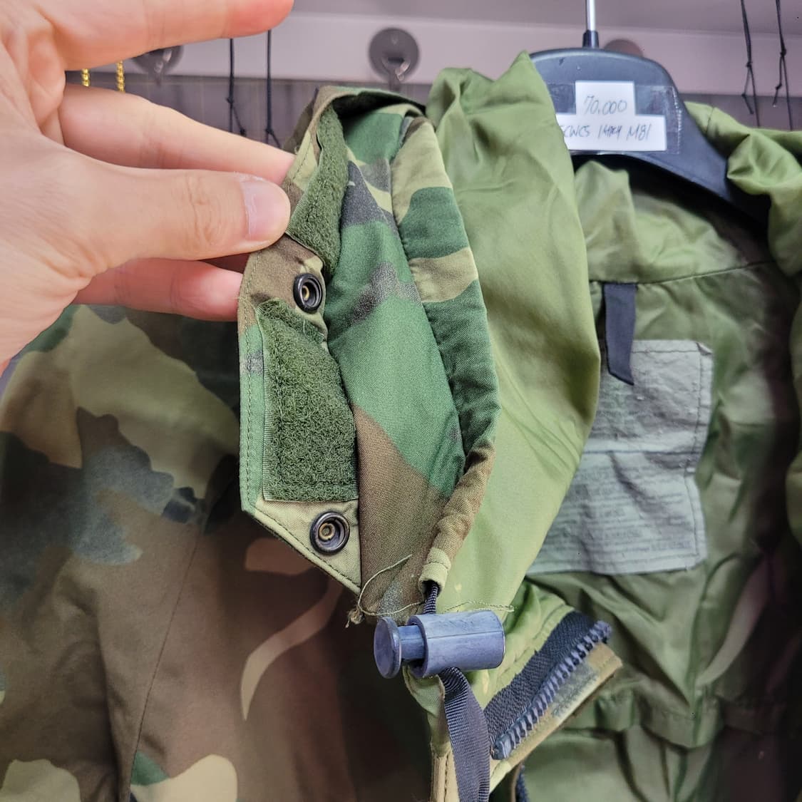 미군 ECWCS 1세대 M81 야상 파카 자켓 상품이미지4