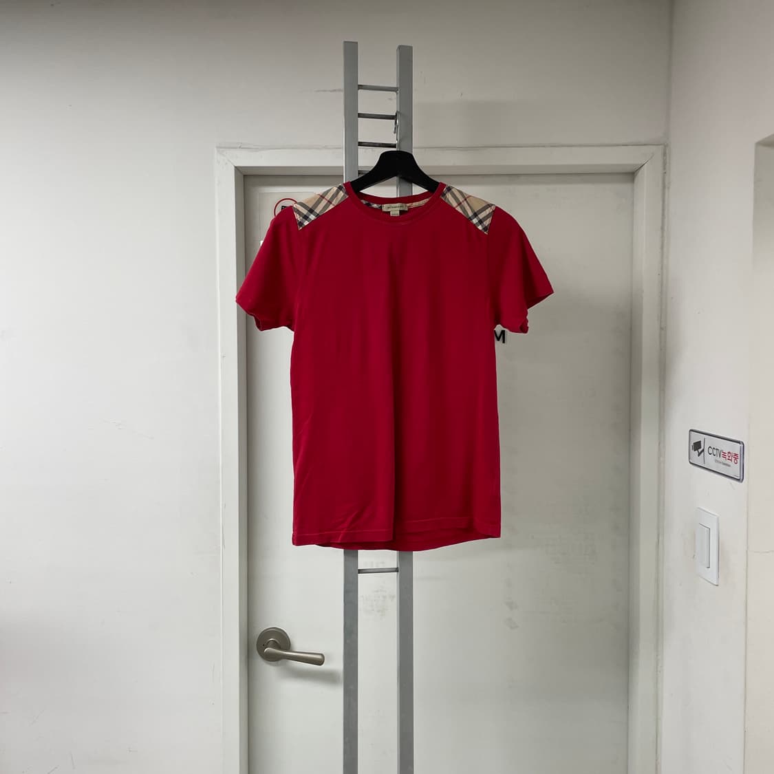 버버리 반팔 티셔츠 레드 12(W) 상품이미지1