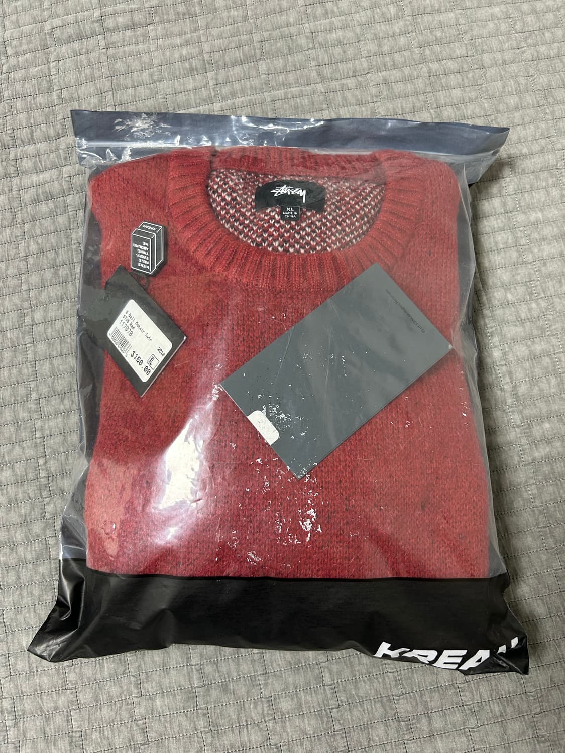 스투시 8볼니트 (xl) 새제품 상품이미지3