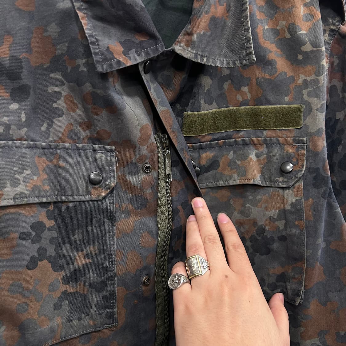 독일 연방군 플렉탄 위장 밀리터리 야전 상의 상품이미지4