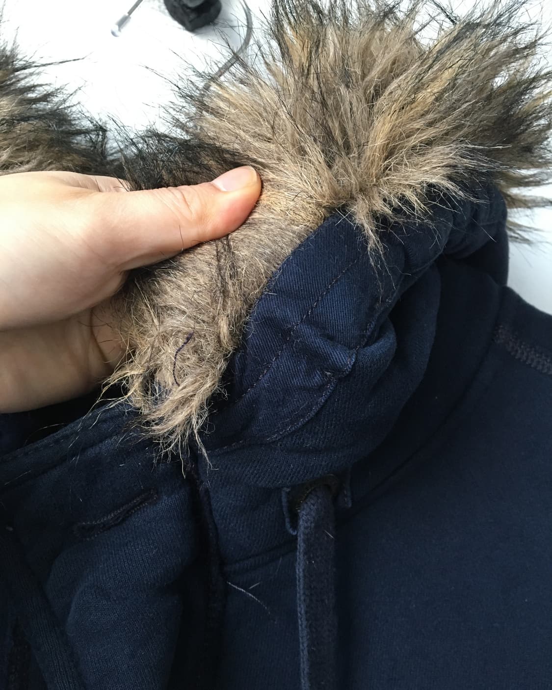 Abercrombie fake fur hood jackt 상품이미지6
