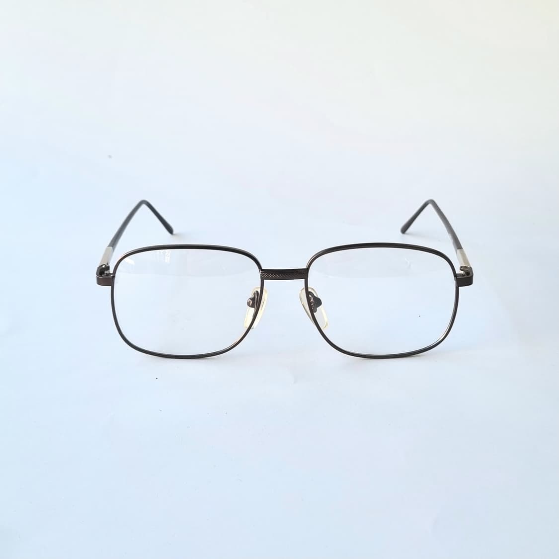 데드스탁 앤티크 브릿지 디테일 스퀘어 메탈 안경테 755 상품이미지2