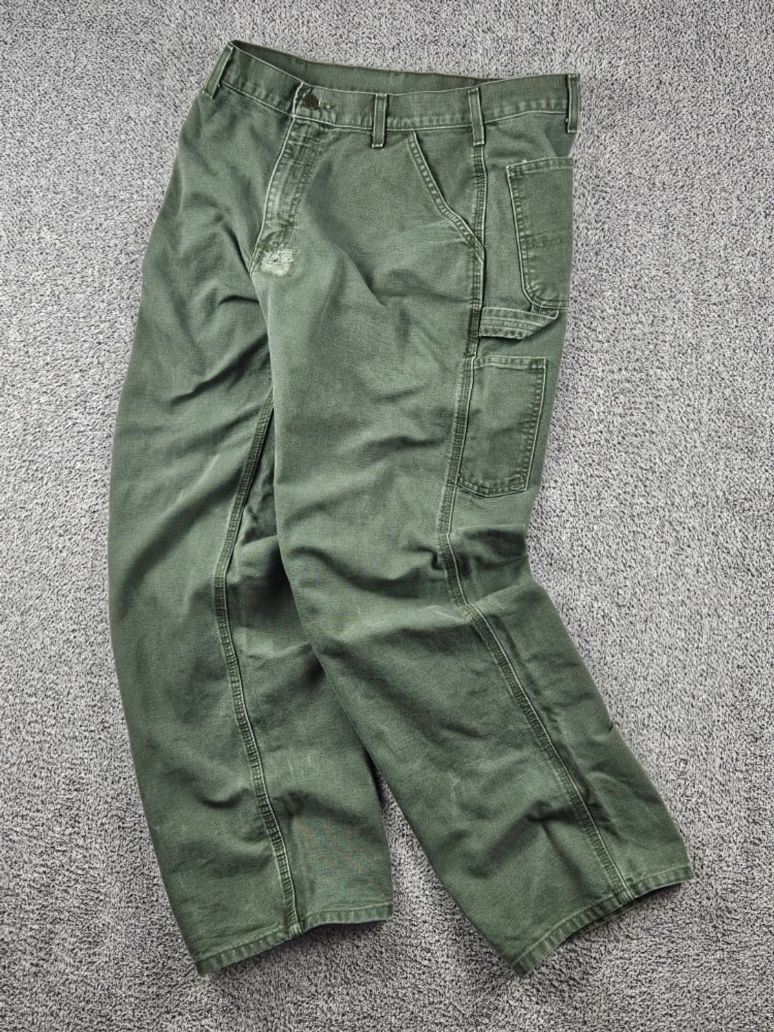 칼하트 리페어커스텀 덕 캔버스 카펜터 워크 팬츠 (34X32)/10771 상품이미지2