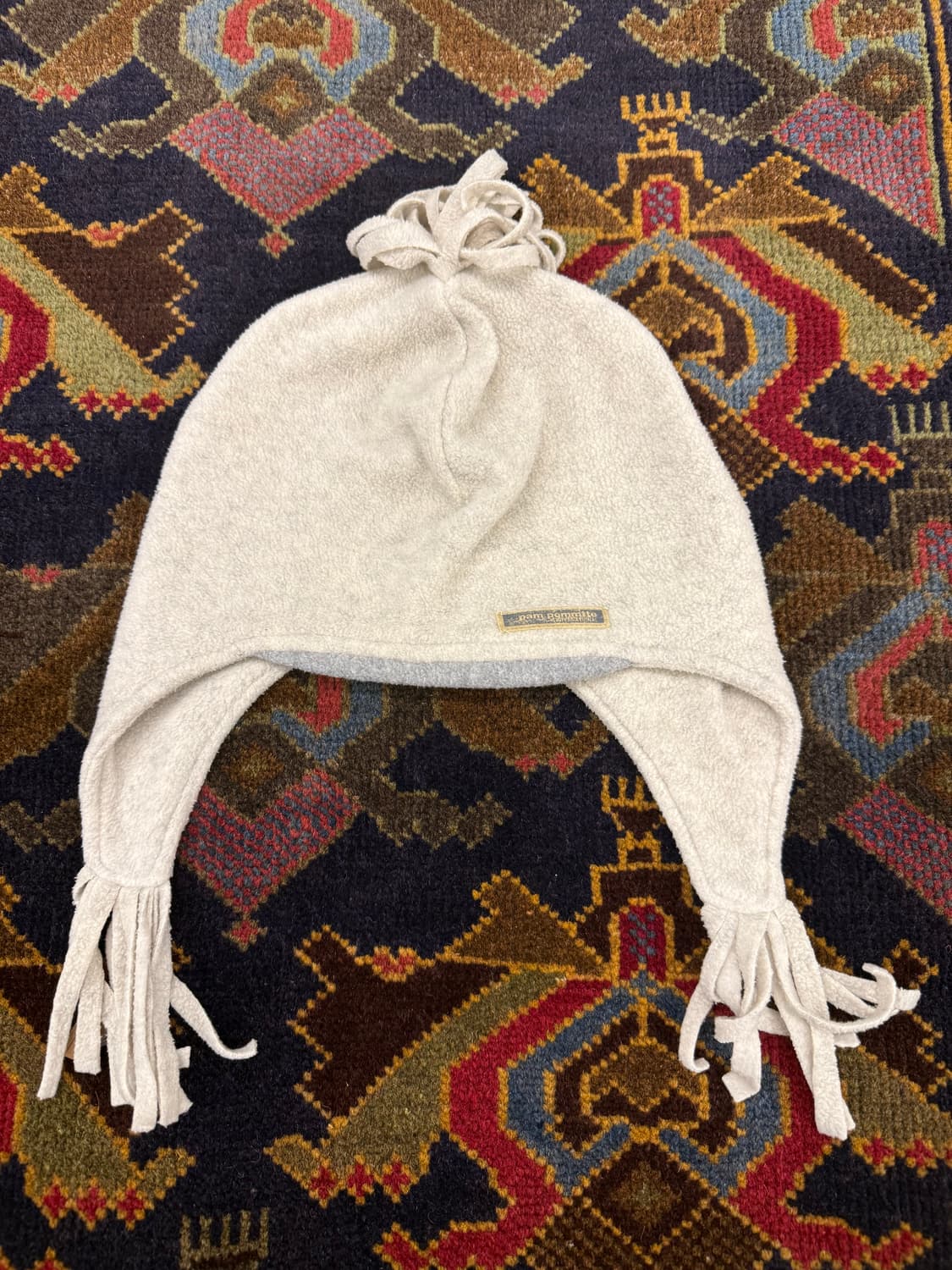 아이보리 플리스 이어플랩 비니 상품이미지2