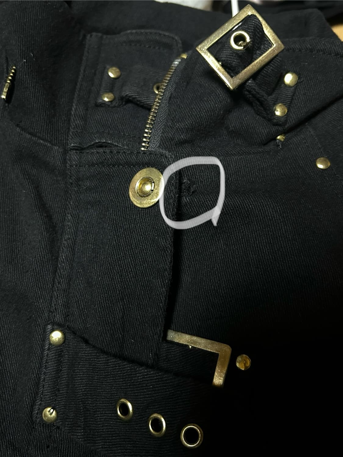 *rare design* 2000s d.i.a 본디지 블랙 코트자켓 상품이미지5