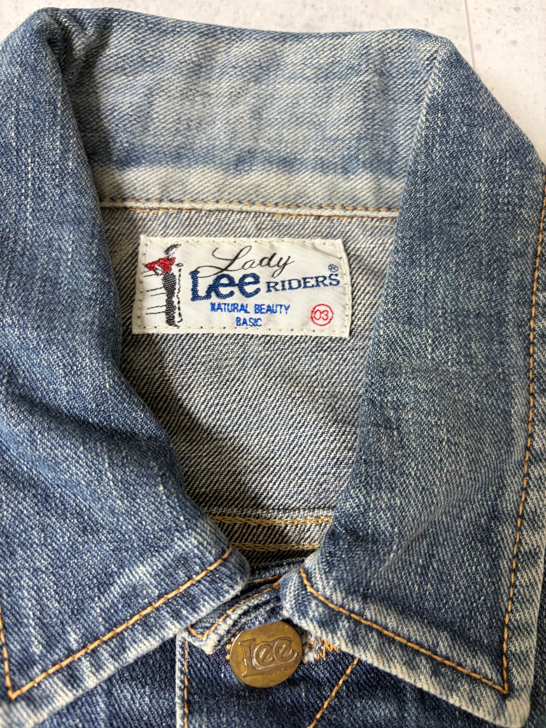 리 데님자켓 M 상품이미지3