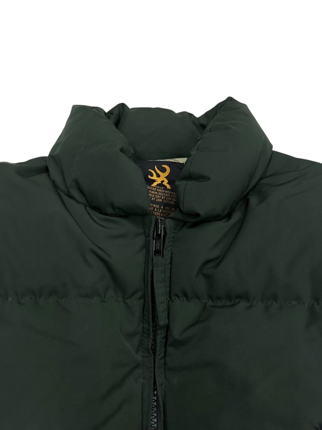 브라우닝암즈컴퍼니 구스다운 패딩 그린 (L~2XL) 상품이미지3