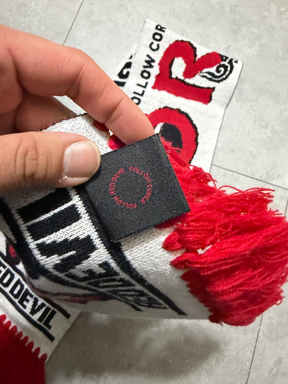 05 붉은악마 풋볼 빈티지 머플러  상품이미지3