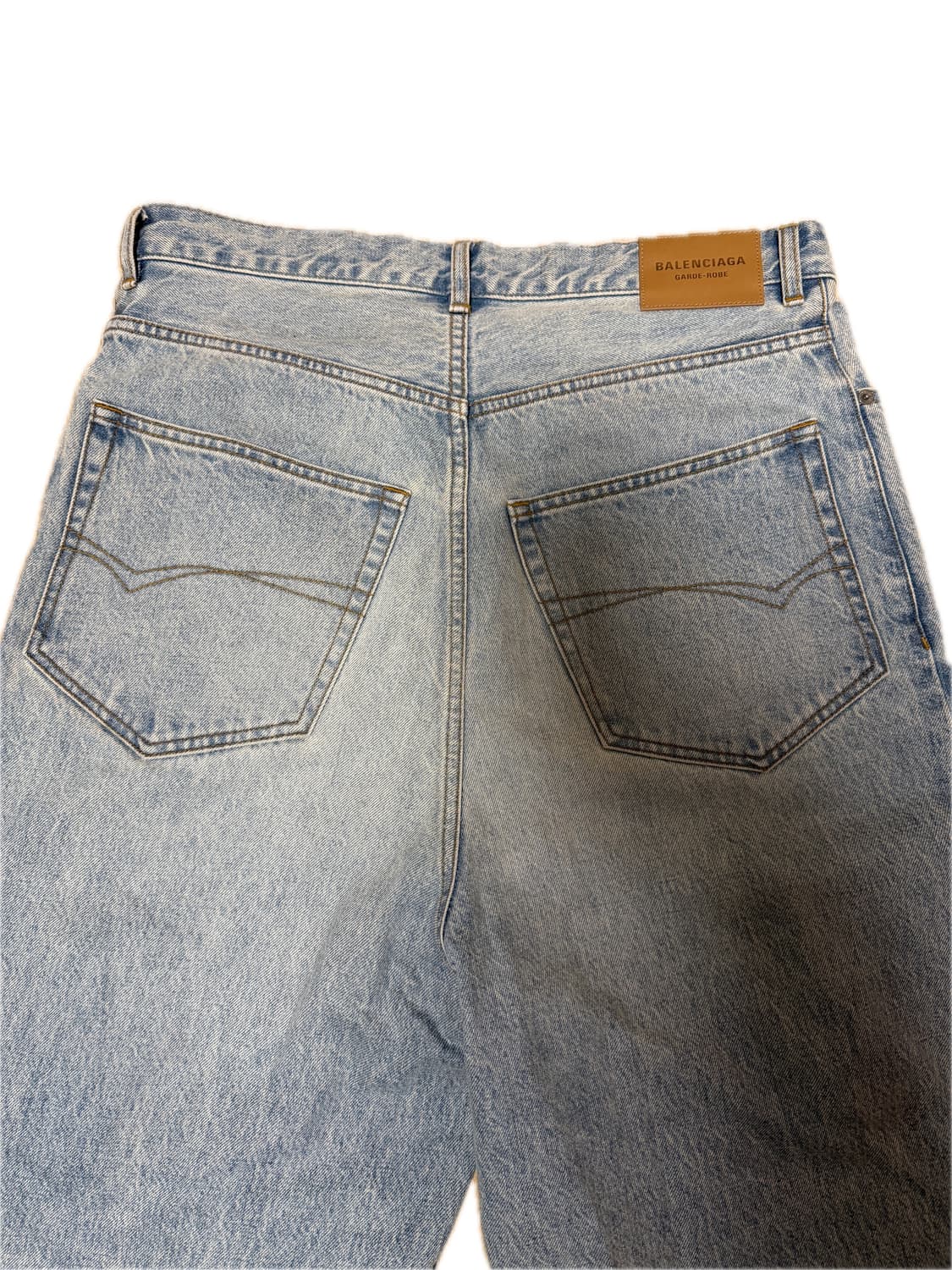 발렌시아가 풀업 배기 데님 상품이미지6