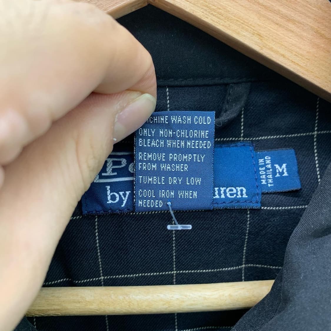 폴로 랄프로렌 블랙 로고 폴리쉘 자켓 상품이미지7
