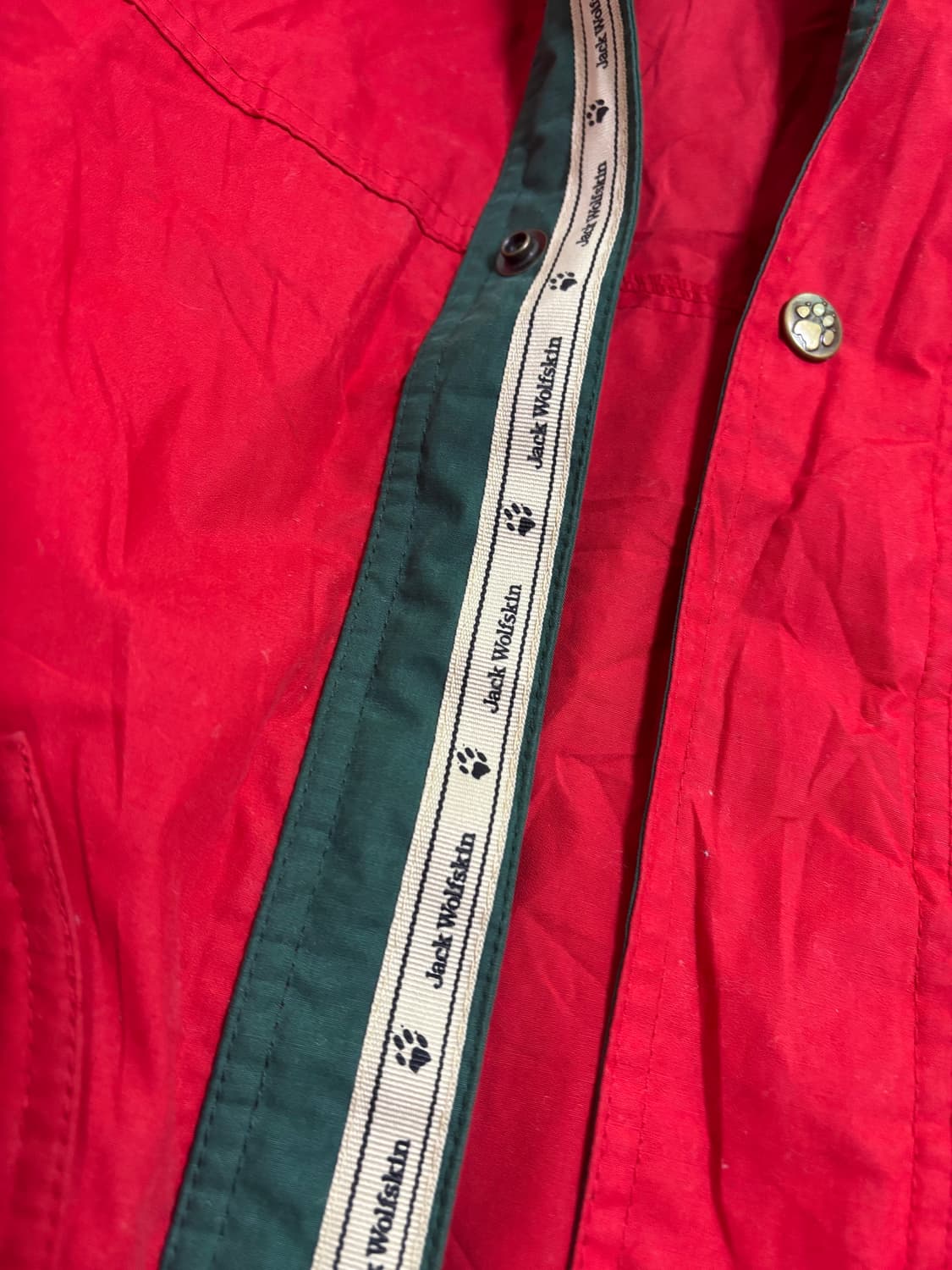 일본판 JACK WOLFSKIN 바람막이자켓 사이즈 105-110 상품이미지4