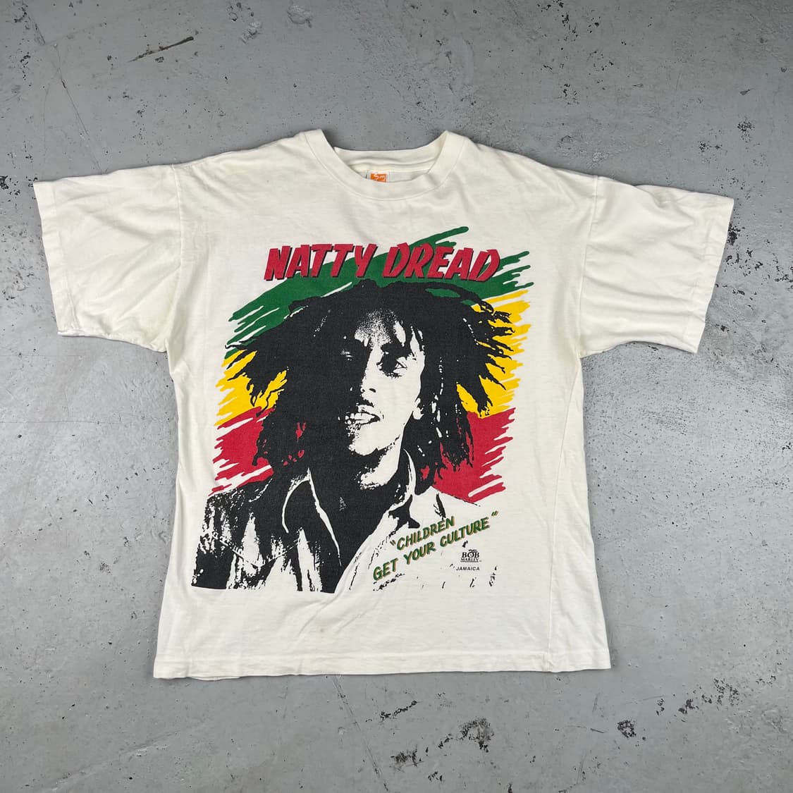빈티지 밥말리 Natty Dread 반팔 상품이미지2